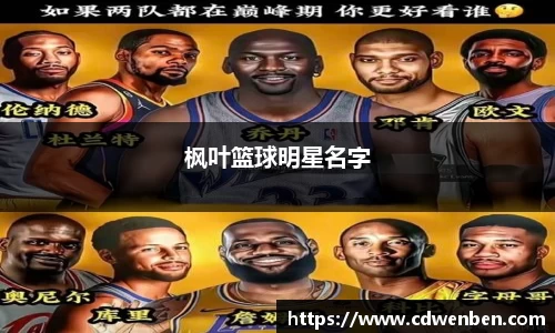 枫叶篮球明星名字