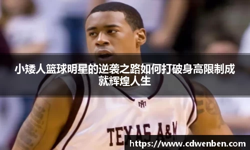 小矮人篮球明星的逆袭之路如何打破身高限制成就辉煌人生